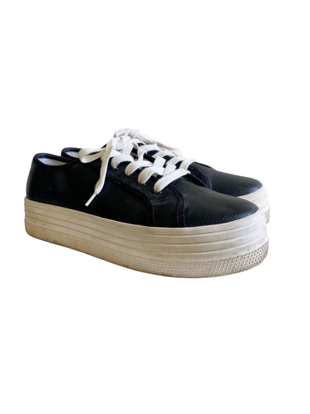 Steve Madden Sneakers BOBBI30 Platform Faux Leather Lace Up